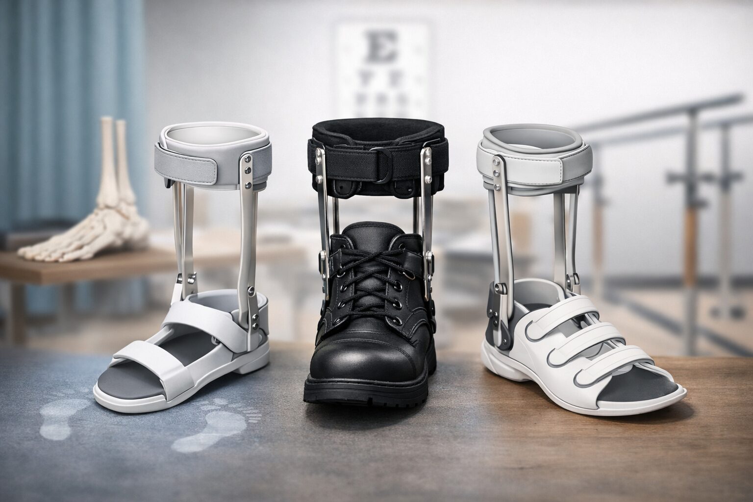 両側金属支柱付き短下肢装具の足部の種類の選び方と活用方法 | 『埼玉