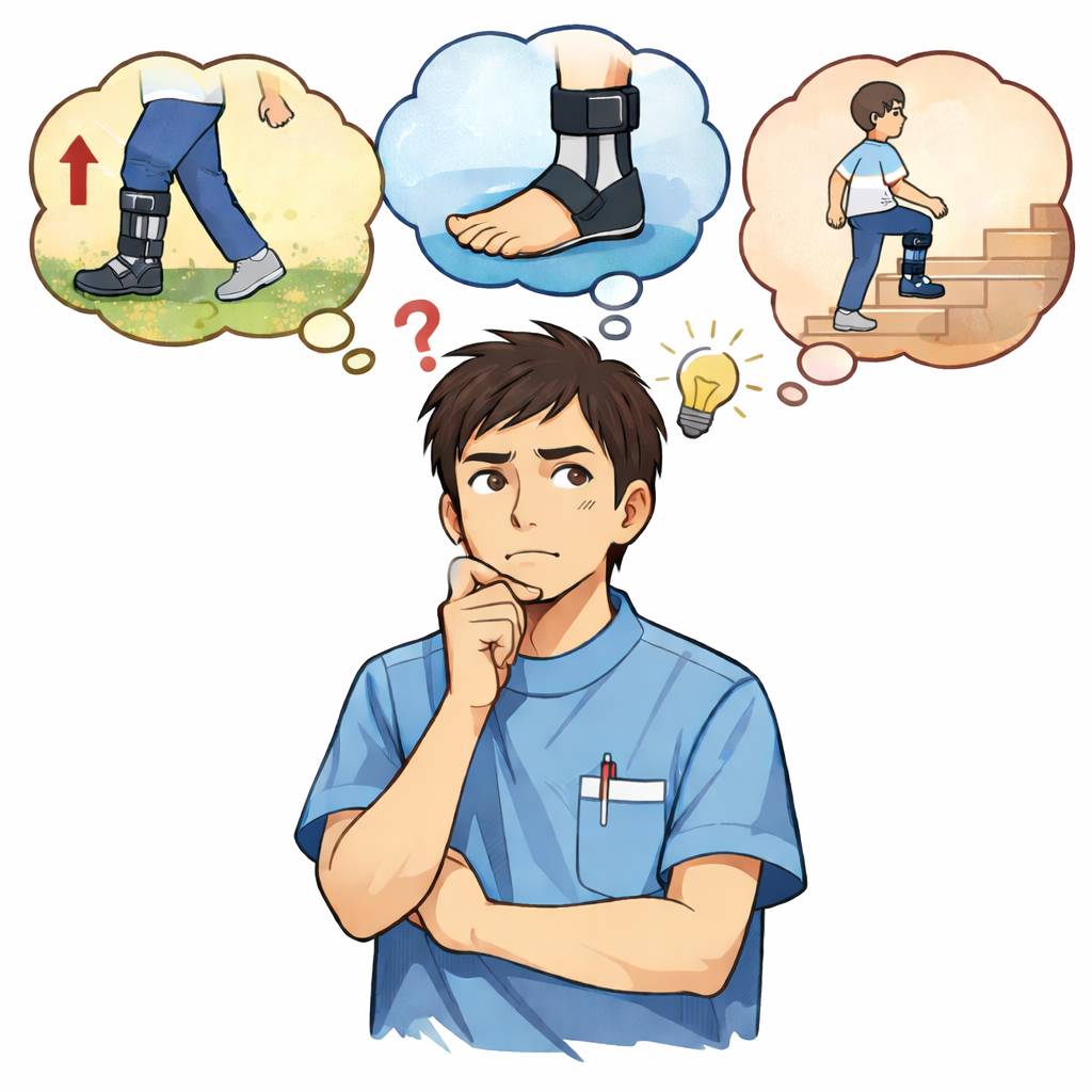 短下肢装具は装着することでどんな効果があるの？ -システマティックレビューからわかる 歩行・バランス能力に及ぼす影響- - ゲイトソリューション、長下肢、作製等