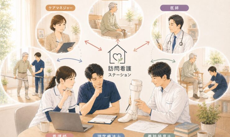 在宅で増える義肢装具の不適合―訪問看護ステーションにおける理学療法士の役割と支援―