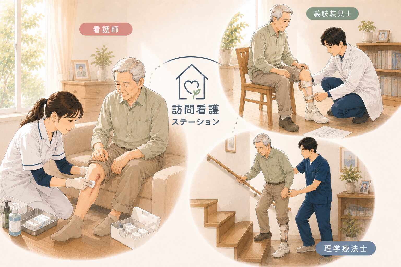 【第2回】在宅における装具トラブルへの臨床的視点  ―訪問看護ステーションの理学療法士・看護師の役割― - ゲイトソリューション、長下肢、作製等