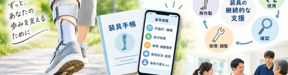 装具は「作って終わり」ではありません ―安心して使い続けるために、装具のこと、記録していますか？―
